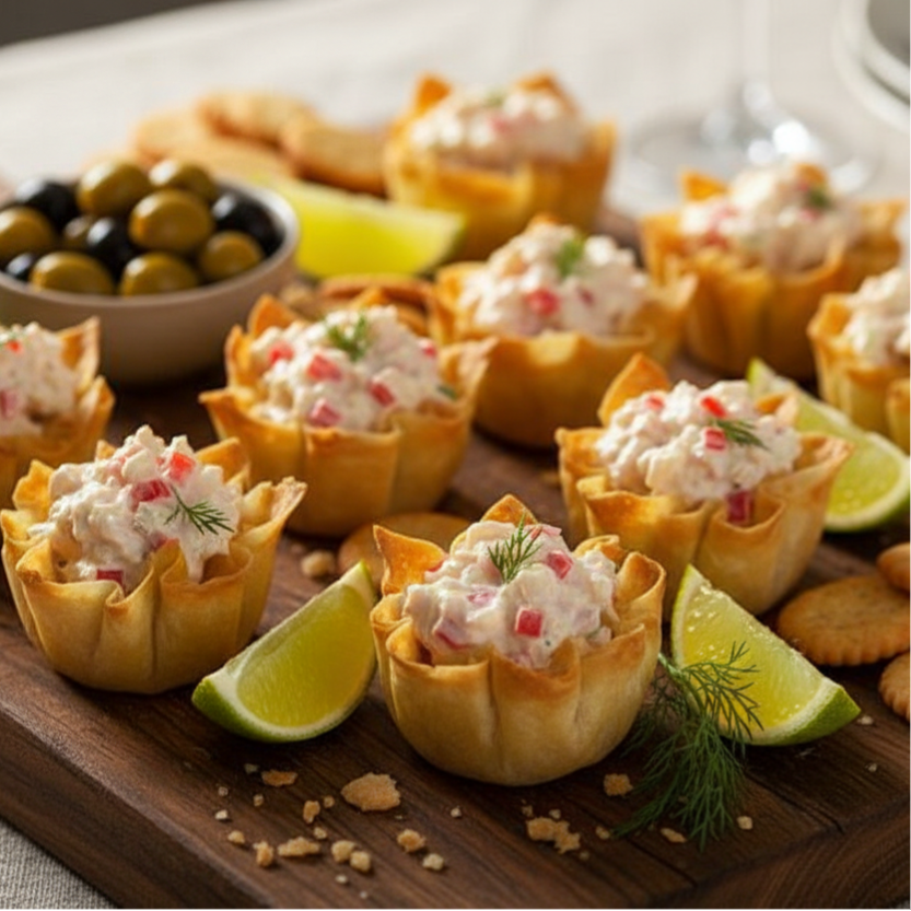 Corolles met krabsalade (5 stuks)