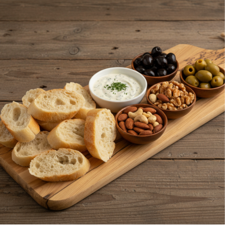 Borrelplank 8 personen (klein)