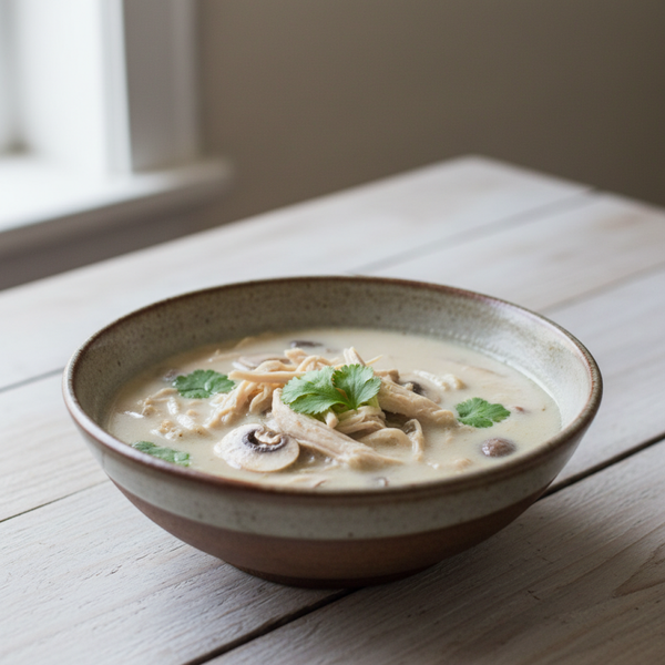 Thaise kippensoep (per liter)