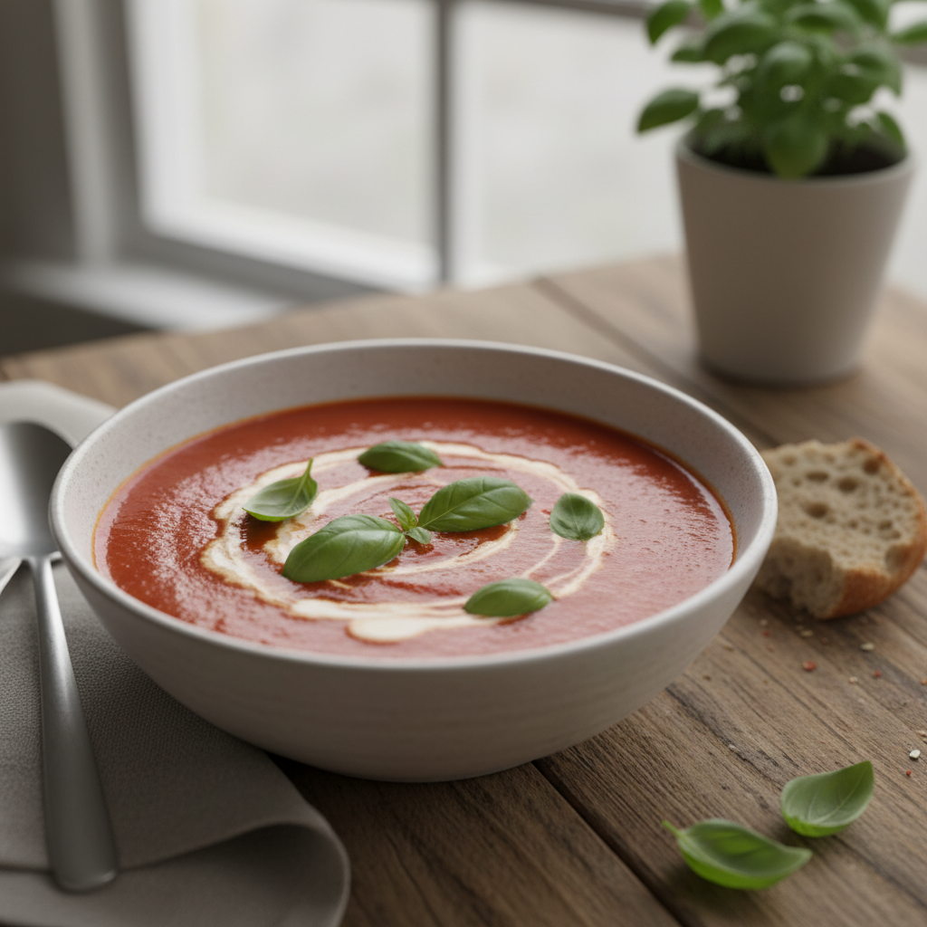 Tomaten- paprikasoep soep (per liter)