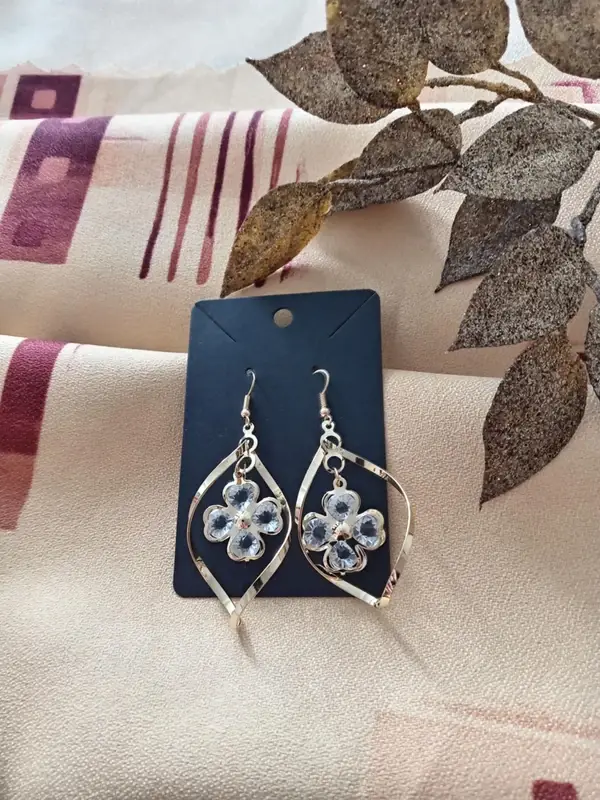 Beauty Gold Long Earrings High Quality Perfect Gift- Trendy Jewelry