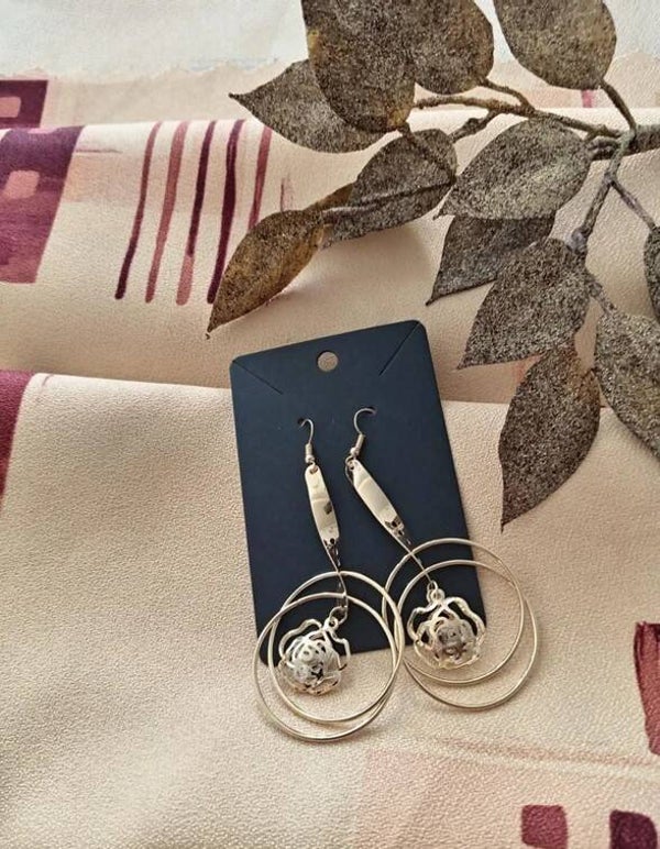 Fashionable and Elegant Long Hook Earrings Beauty Gift- Trendy Jewelry