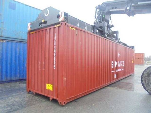 Conteneur dernier voyage 40 pieds High Cube (12m) CW