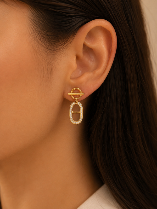 Dupe elegant oorbellen