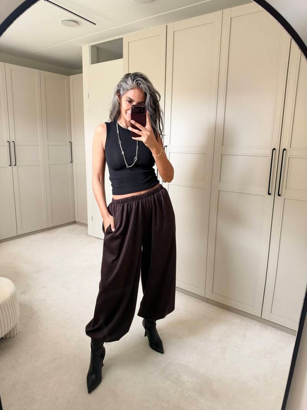 Balloon Jogger – Chocolate Brown