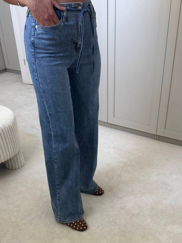 Wide leg jeans basic