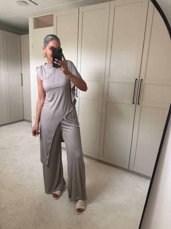 Taupe long set