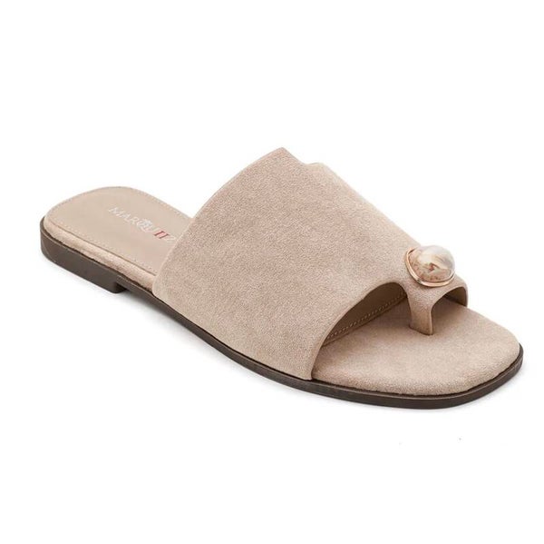 Teenslipper creme