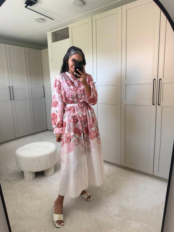 Maxi-jurk flower