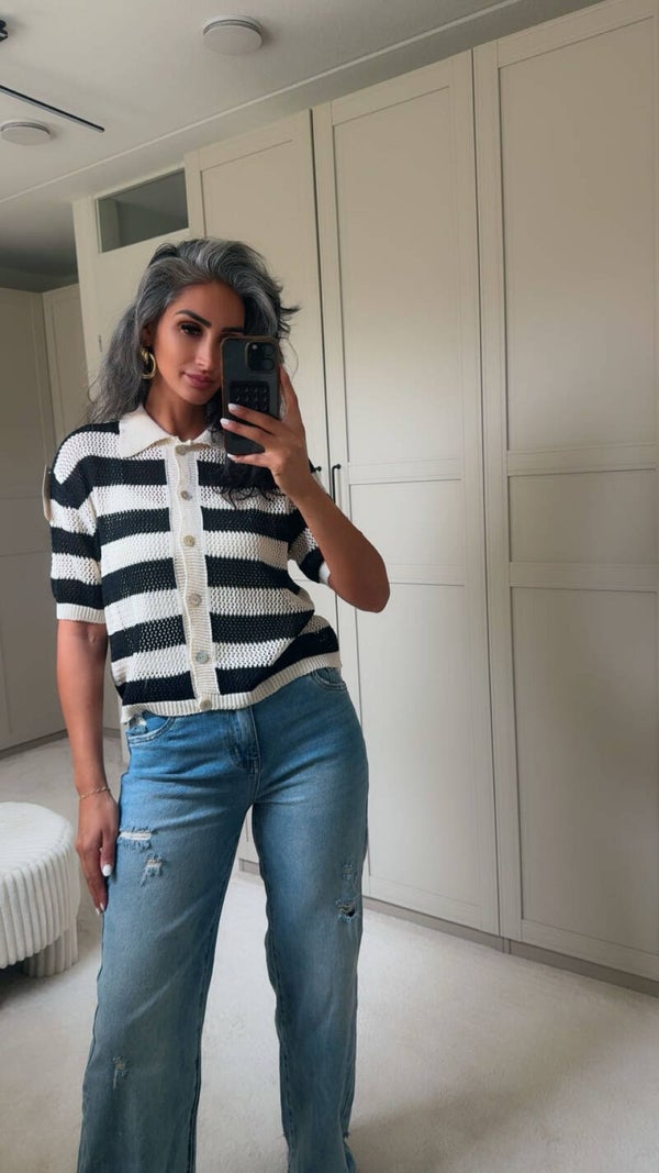 Polo Vest Zwart