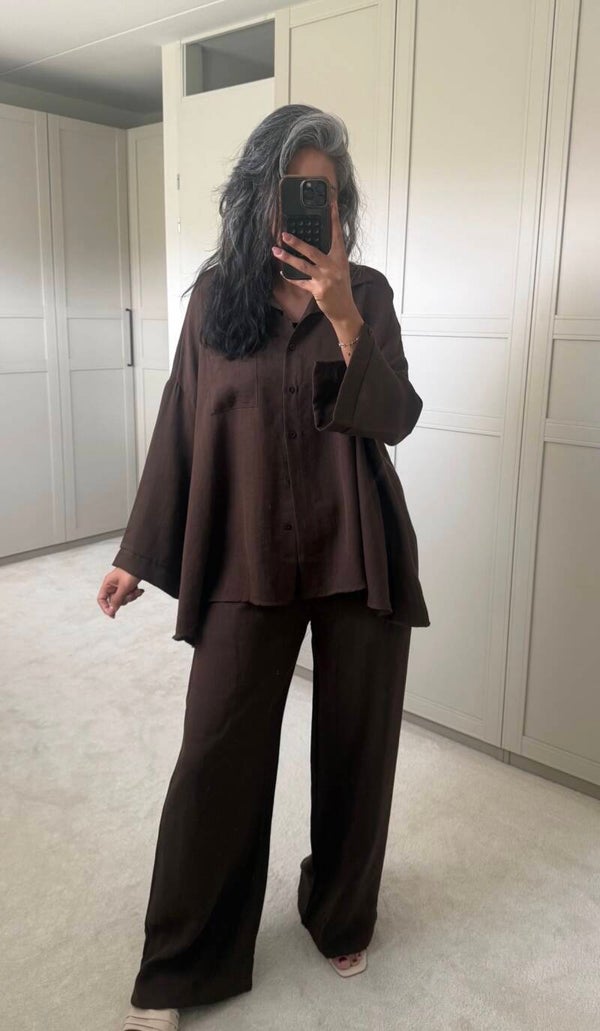 Co-ord set bruin
