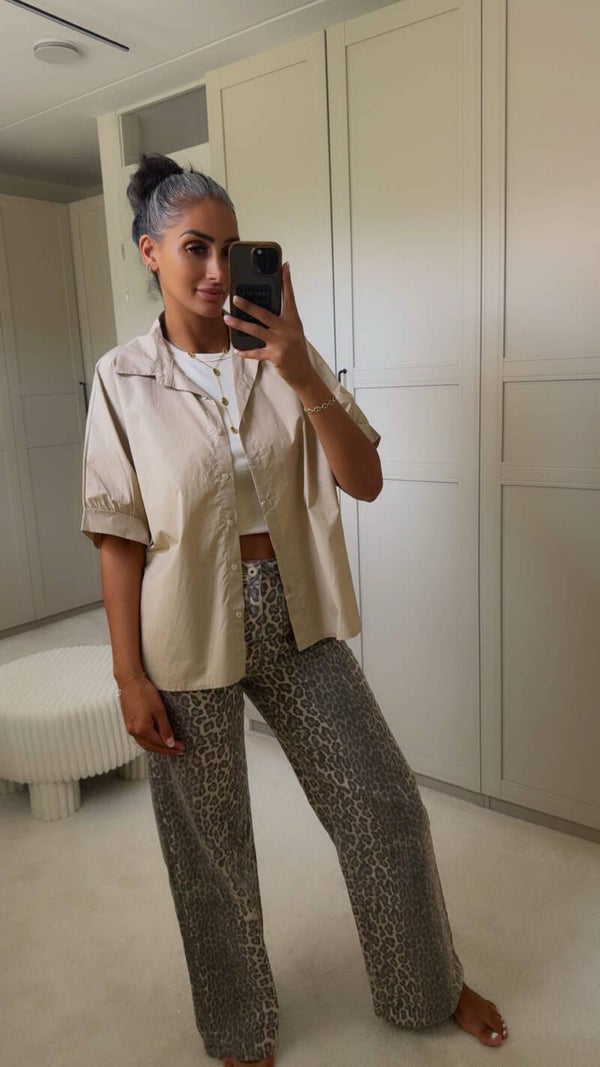 Creme Basic Blouse