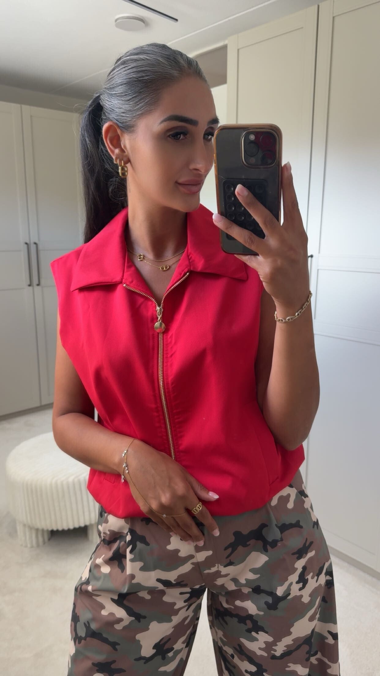 Vest/Bodywarmer Rood