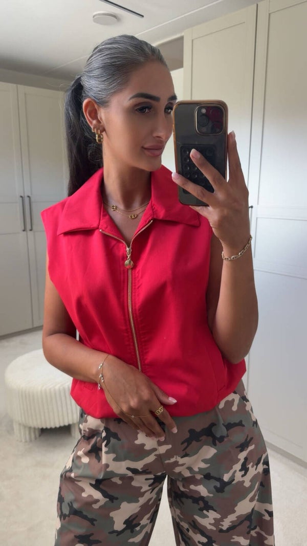 Vest/Bodywarmer Rood