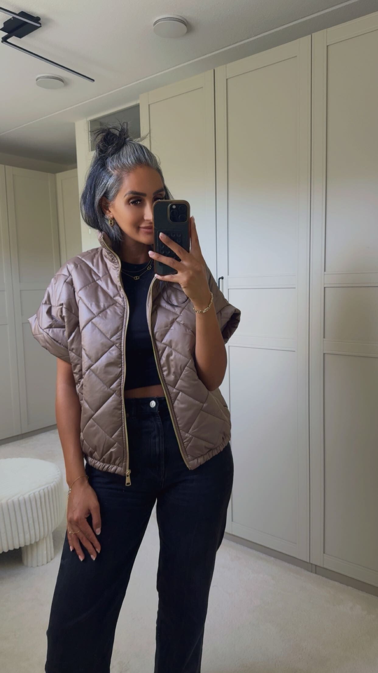 Bodywarmer Taupe