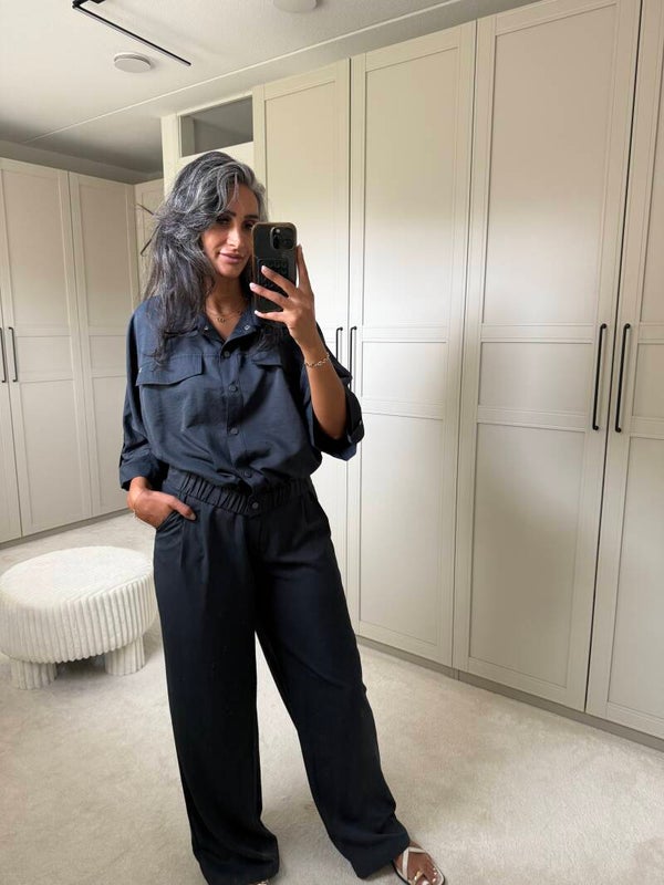 Ambika Two Piece Set Navy