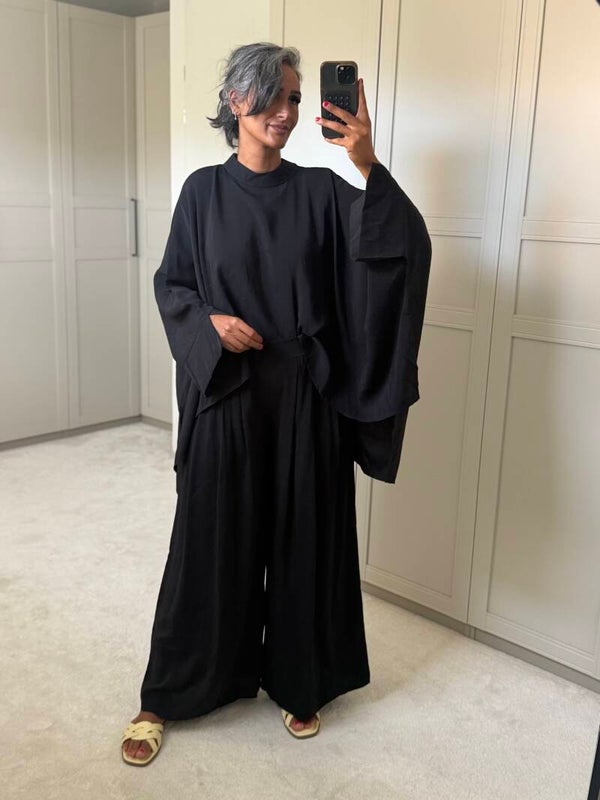 Luxe Oversized Set - Zwart