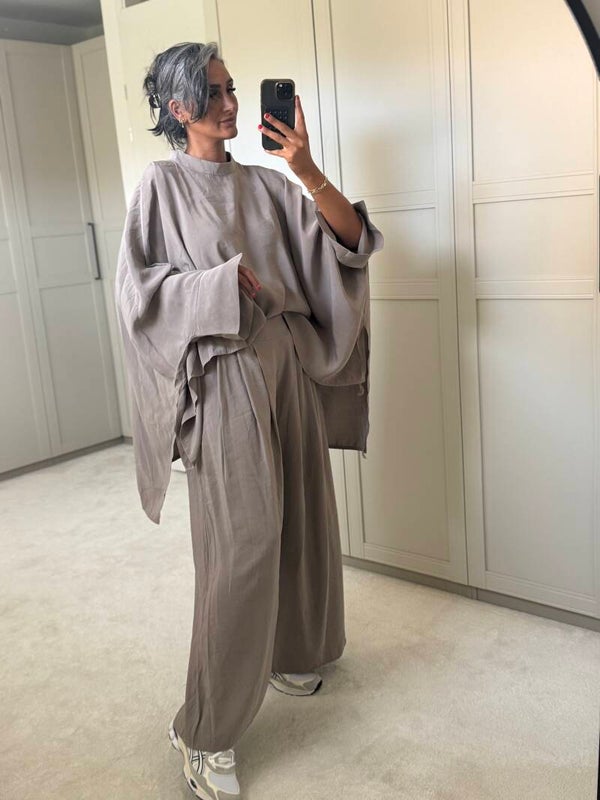Luxe Oversized Set – Taupe