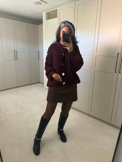Vest Bordo/Goud