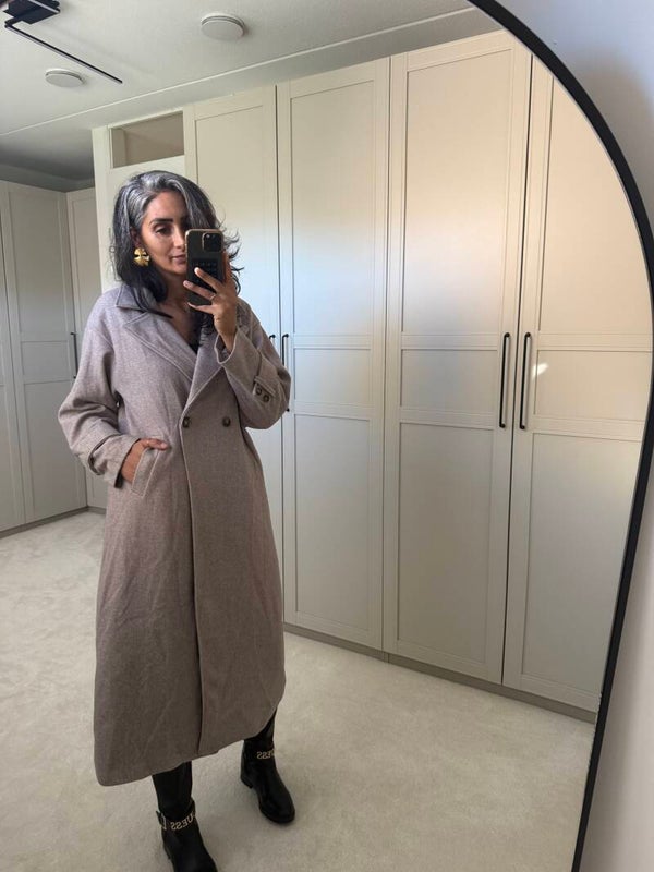 Manteljas Taupe (Dupe)