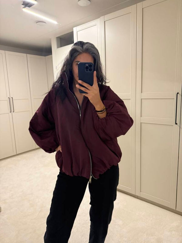 Bomberjack Burgundy (dupe)