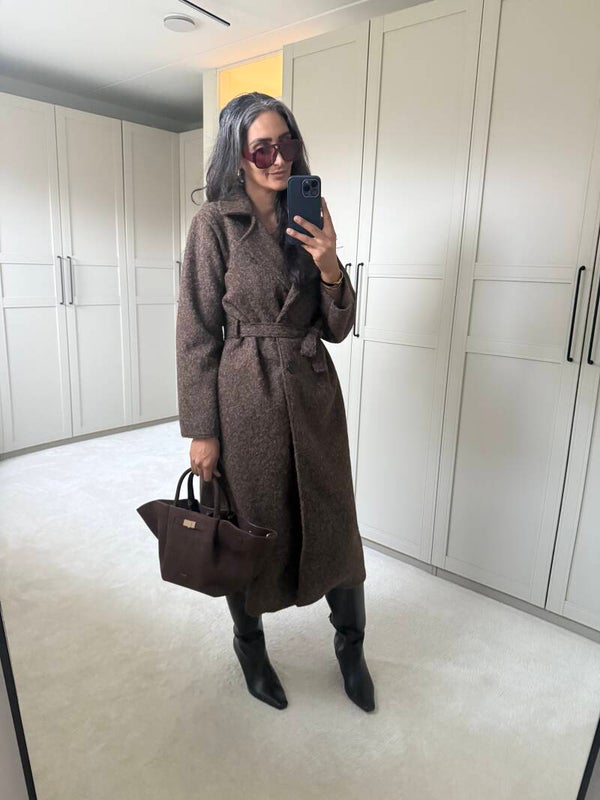 Teddy jas/vest bruin