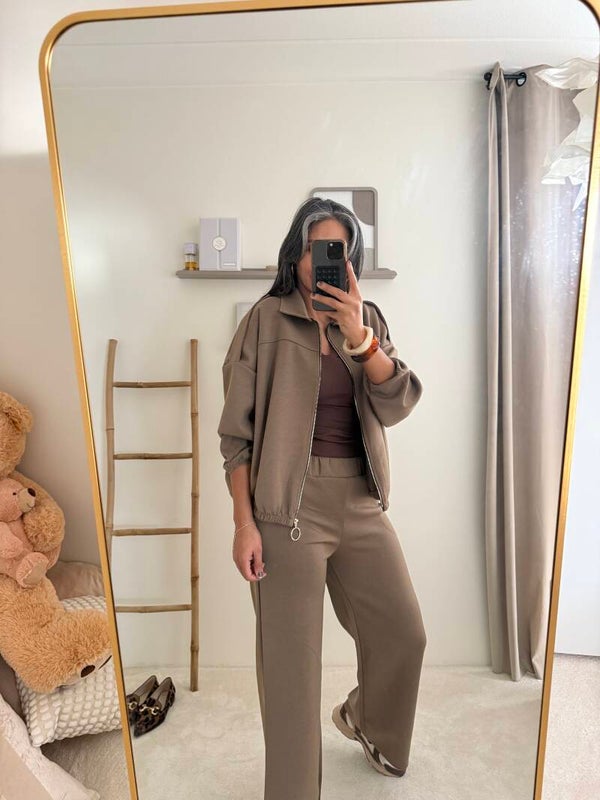 Zipper Set Taupe