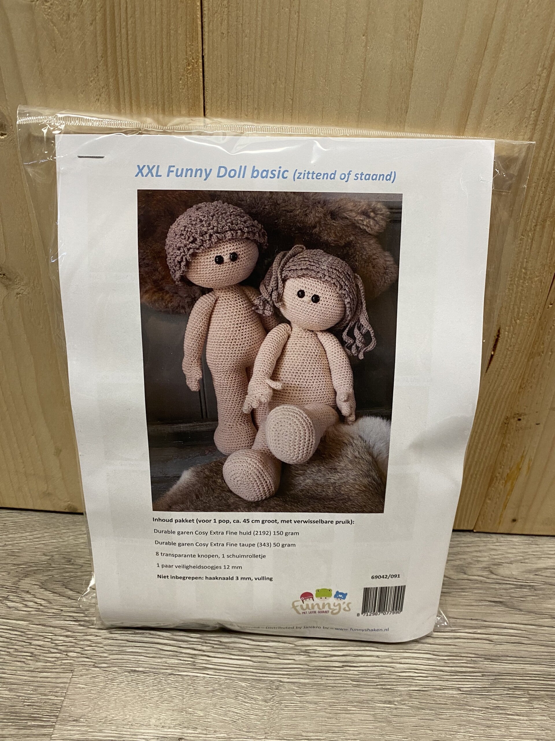 Funny's - XXL Funny Doll basic (zittend of staand)