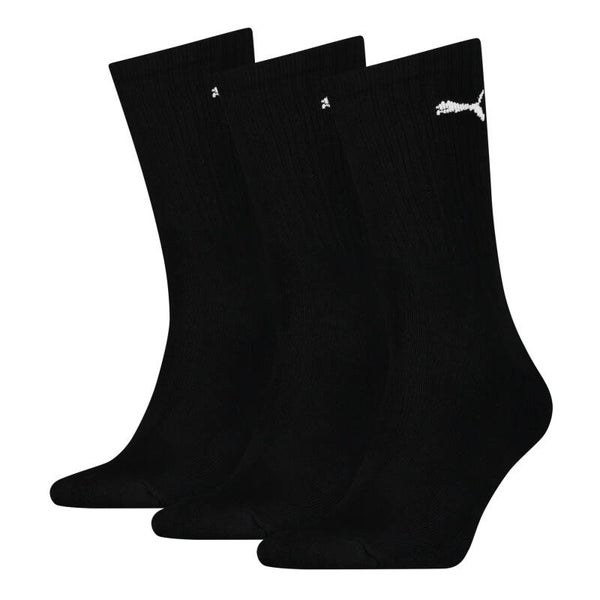 Puma - Unisex Crew Sportsok - 3-pack - Zwart