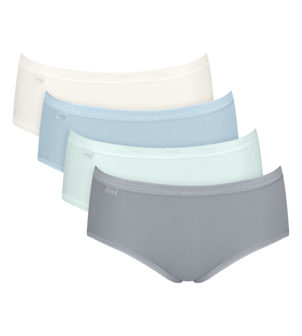 Sloggi - Basic+ Midi - Multiple Colors - M031 - 4-pack - Maat 46