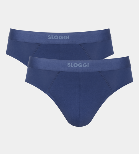 Sloggi Men - EVER Ease - Brief Slip - 2-pack - Deep Cobalt