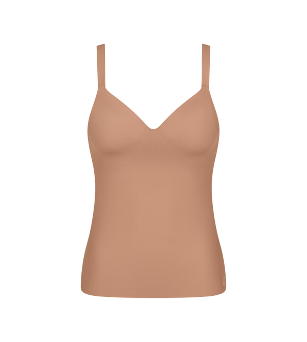 Sloggi - Zero Feel 2.0 THE UP - Bra Shirt - 10228298  - Nostalgic Brown - 00CM