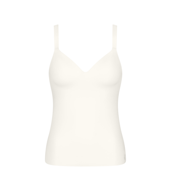 Sloggi - Zero Feel 2.0 THE UP - Bra Shirt - 10228298  - Silk White 00GZ