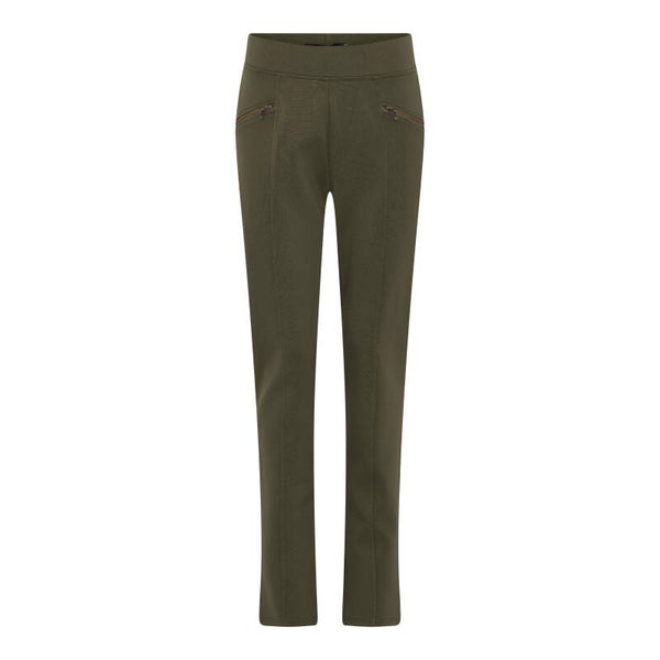 Micha - Broek - 118-880 - Donker Olive