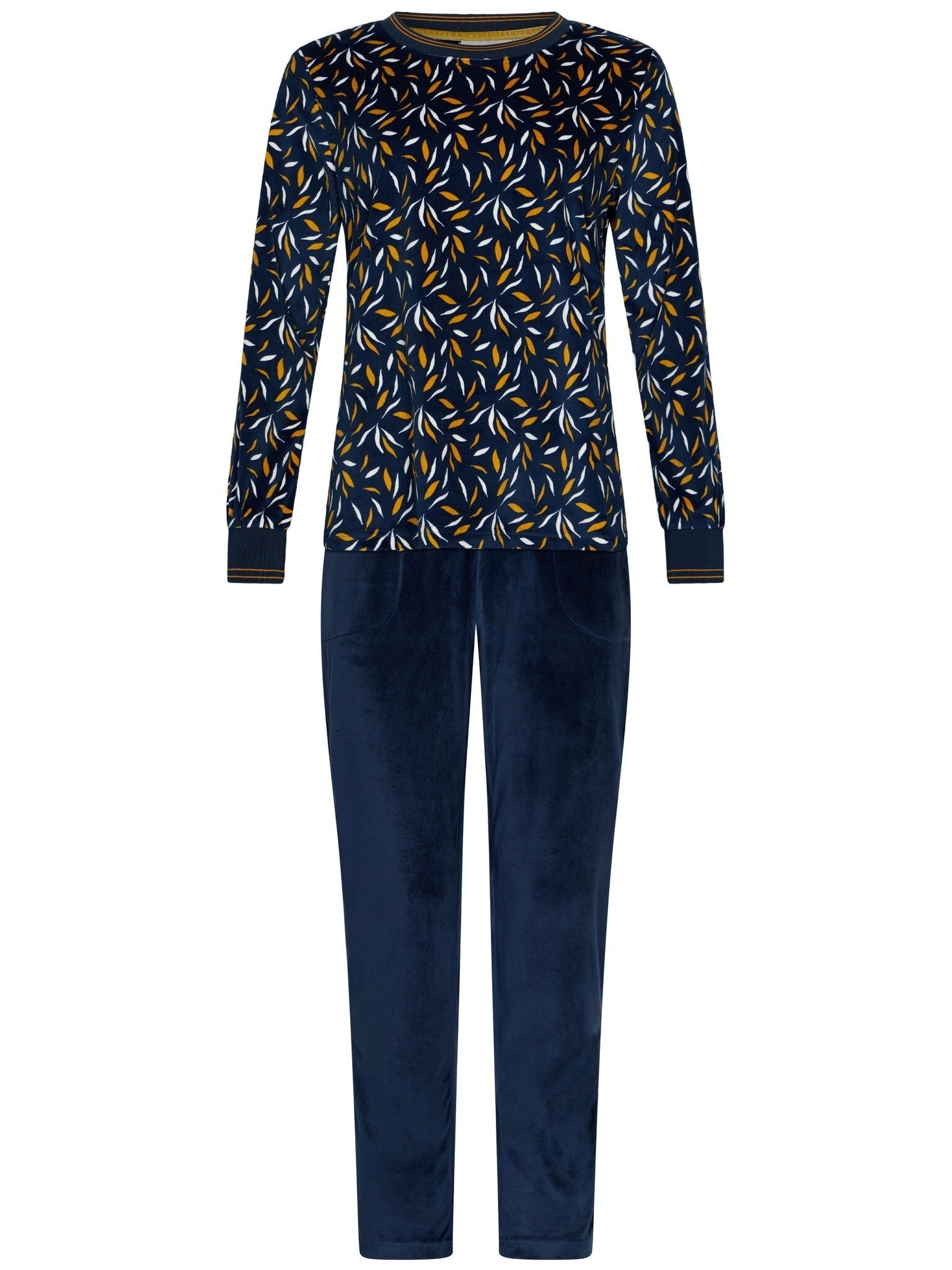 Pastunette - Pyjama - Fleece/Velour - Met Manchetten