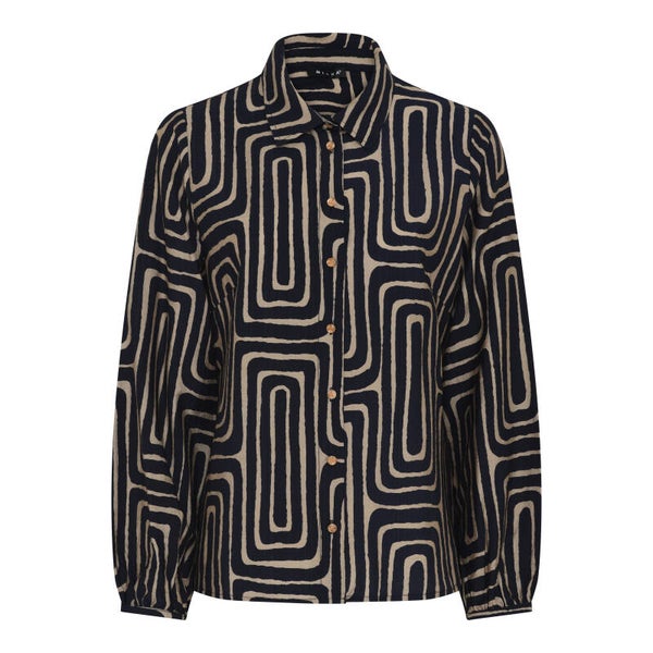 Micha - Blouse - 145-217 - Navy/Camel