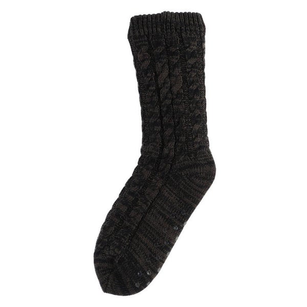 Homesocks - Basset - Kabel - Dikke Voering - Marine - 40/46