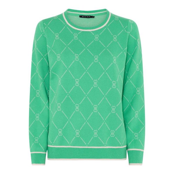 Micha - Jumper - 174-126 - Green/Sand
