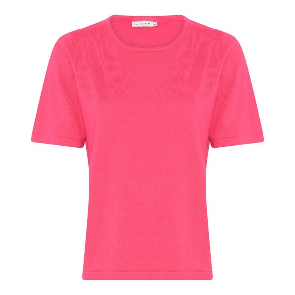 Micha - Shirt - Viscose Knit - Hot Pink