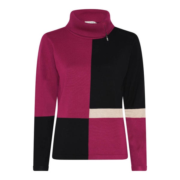 Micha - Jumper - 176-130 - Wine/Zwart
