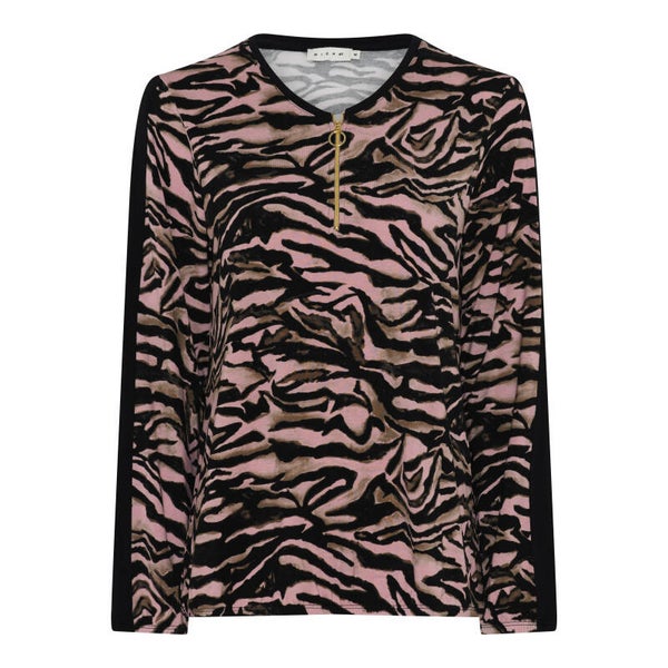 Micha - Shirt - 176-153 - Roze/Zwart