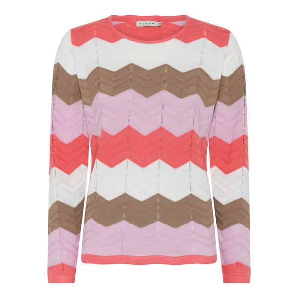 Micha - Jumper - Basic Spring Viscose Stripe