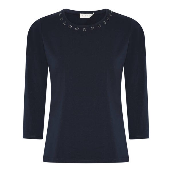 Micha - Shirt - 178-171 - Navy - Maat L