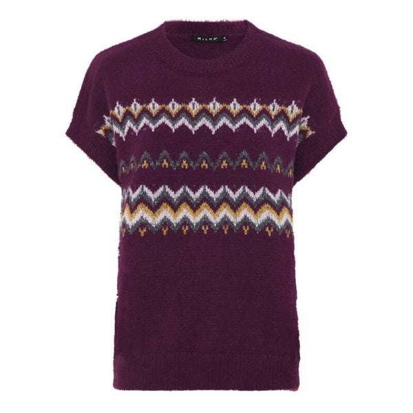 Micha - Jumper - 179-160 - Plum/Blue