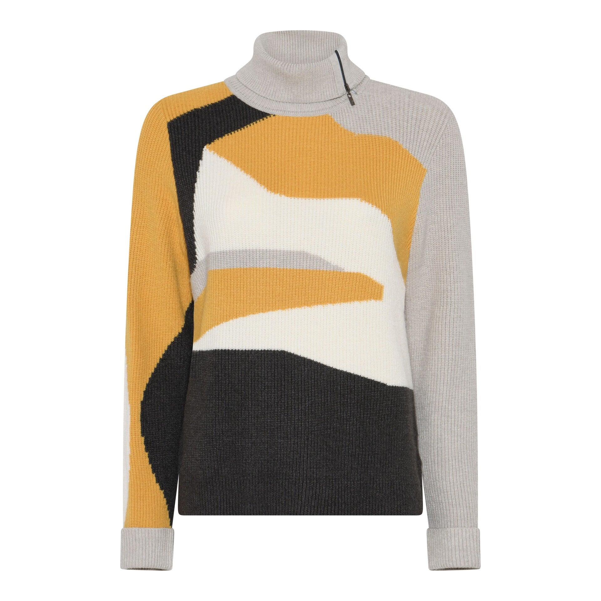 Micha - Jumper - 179-182 - Grey/Yellow