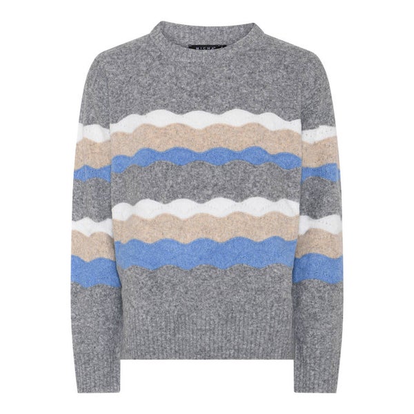 Micha - Jumper - 183-155 - Grey/Blue