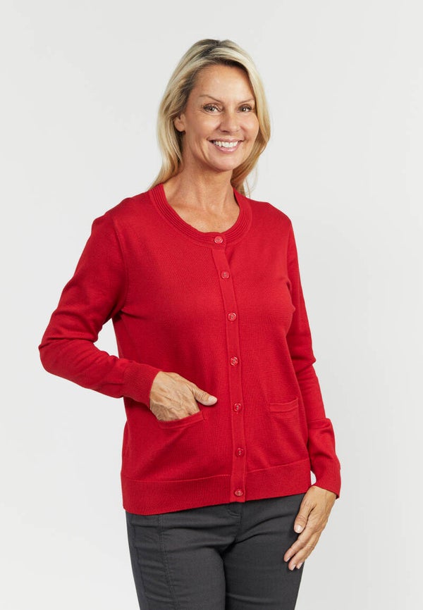 Brandtex - Vest met Knopen - 207549