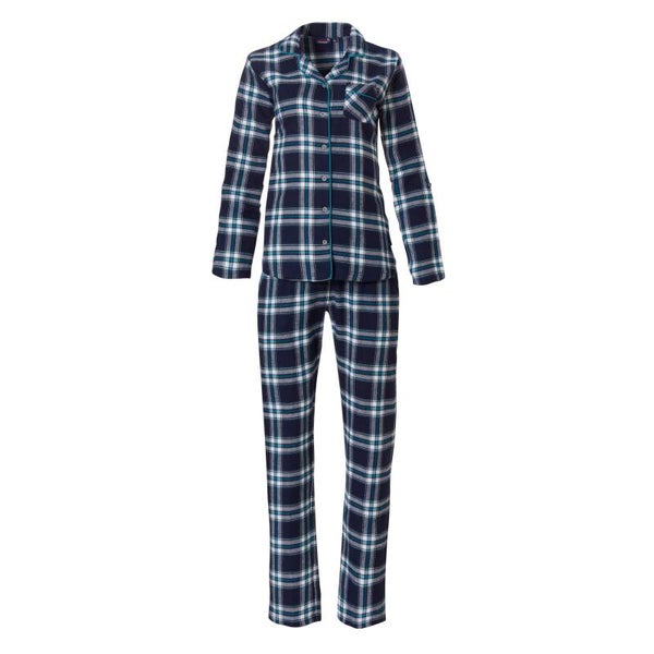 Pastunette - Pyjama - met Knoopsluiting - Flanel