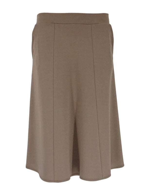 Leona per Donna - Gerende Rok - Doris - Mokka
