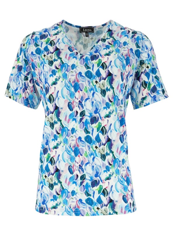 Leona per Donna - Shirt - Korte Mouw